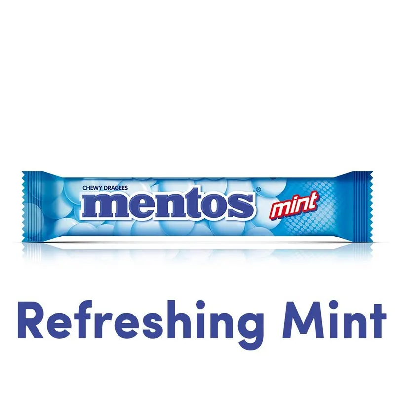 Mentos Mint Chewy Dragees (28.6g)